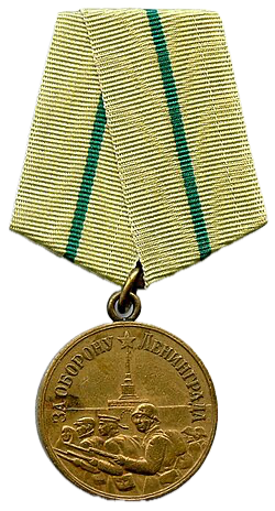 Medal for the Defence of Leningrad